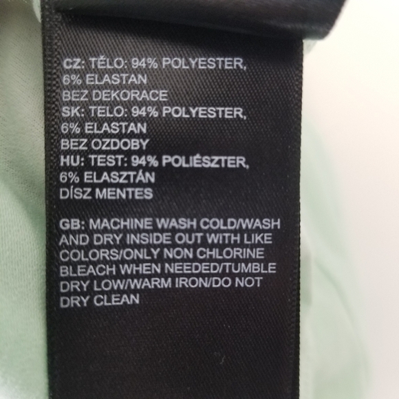 The North Face Wander Twist Back Short Sleeve Athletic Shirt Mint Green Size M - Picture 12 of 13